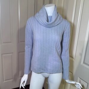 Ralph Lauren Baby Blue Cowl Neck Sweater